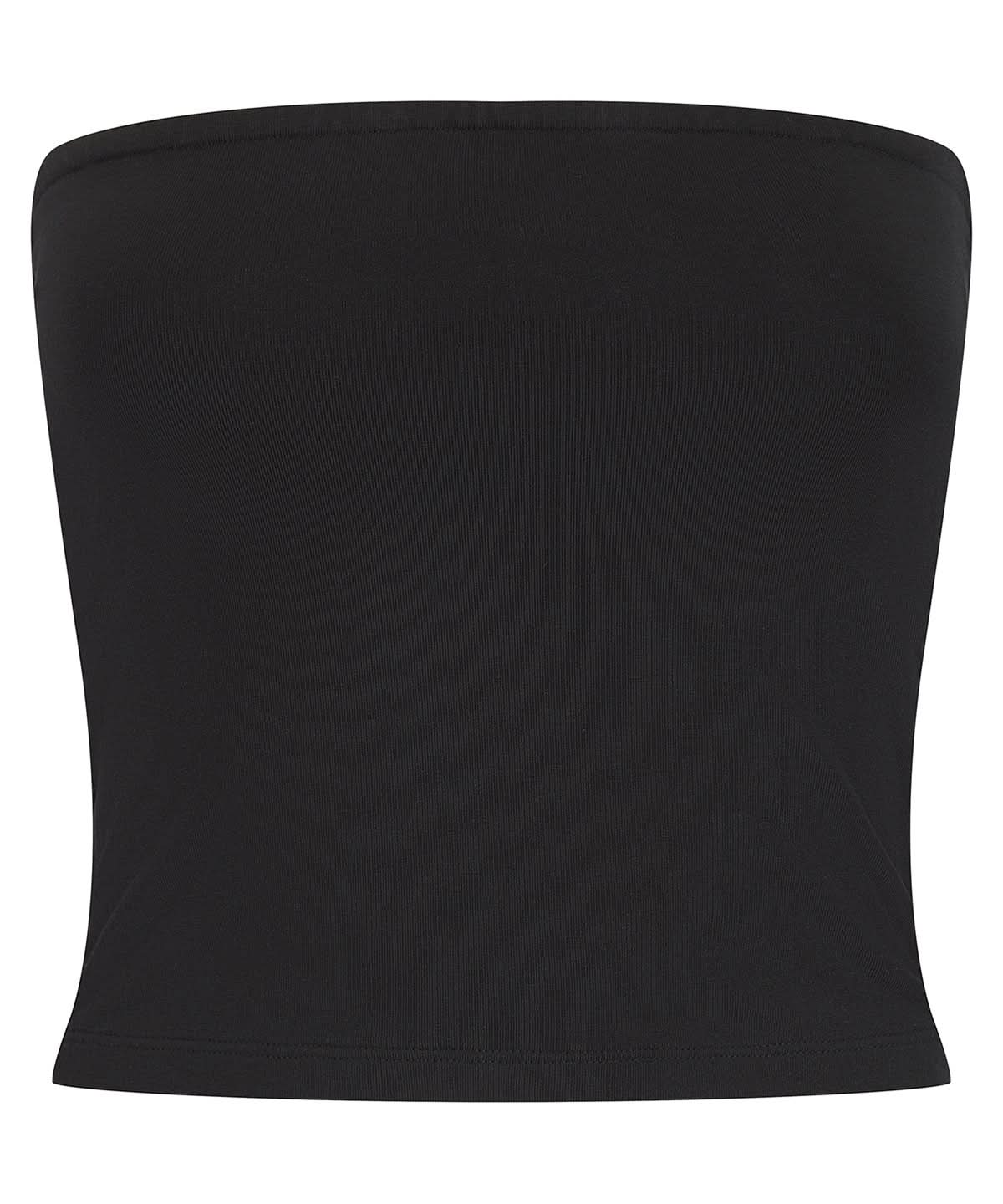 SF Womens bandeau top SK115 - Black - Customisable Vest