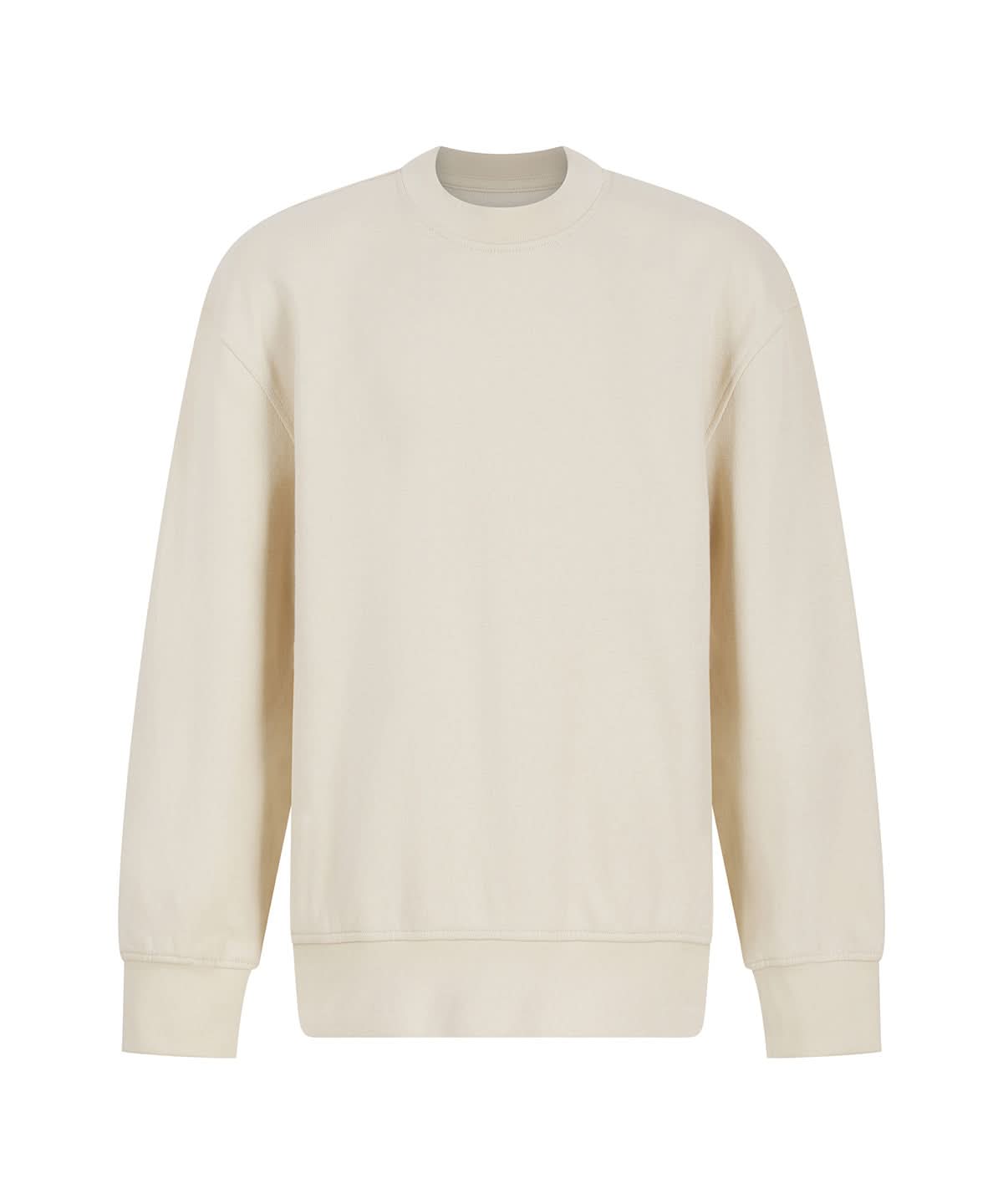 SF Kids sustainable fashion curved hem sweatshirt SM530 - Light Stone - Customisable Sweatshirts