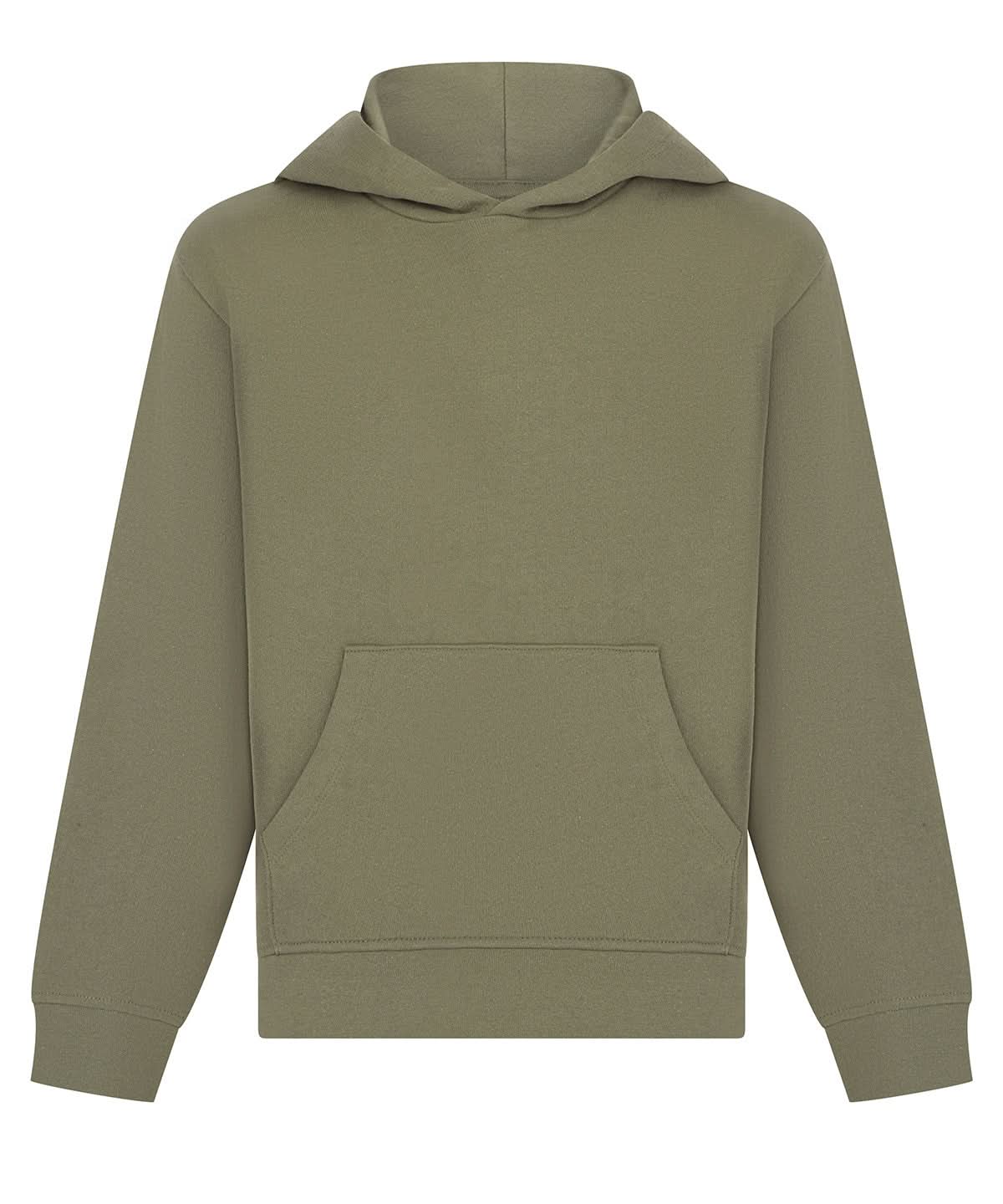 SF Kids sustainable fashion hoodie SM531 - Khaki - Customisable Hoodies