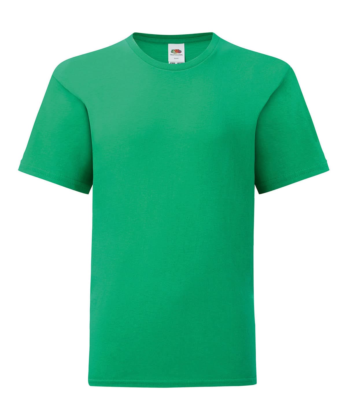 Fruit of the Loom Kids iconic 150 T Kelly Green SS023 - Kelly Green - Customisable T-Shirts