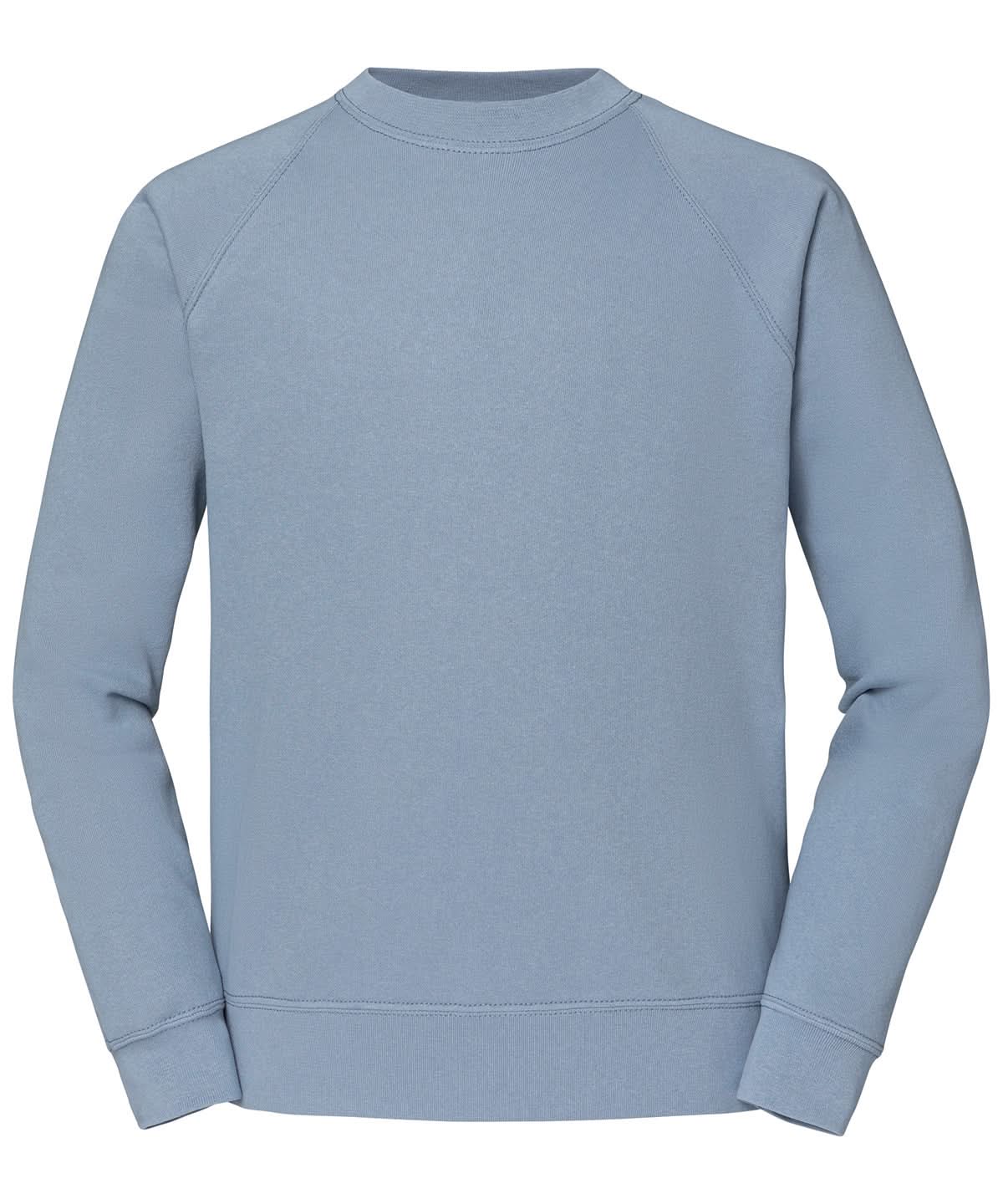 Fruit of the Loom Classic 8020 Raglan Sweatshirt SS270 - Mineral Blue - Customisable Sweatshirts