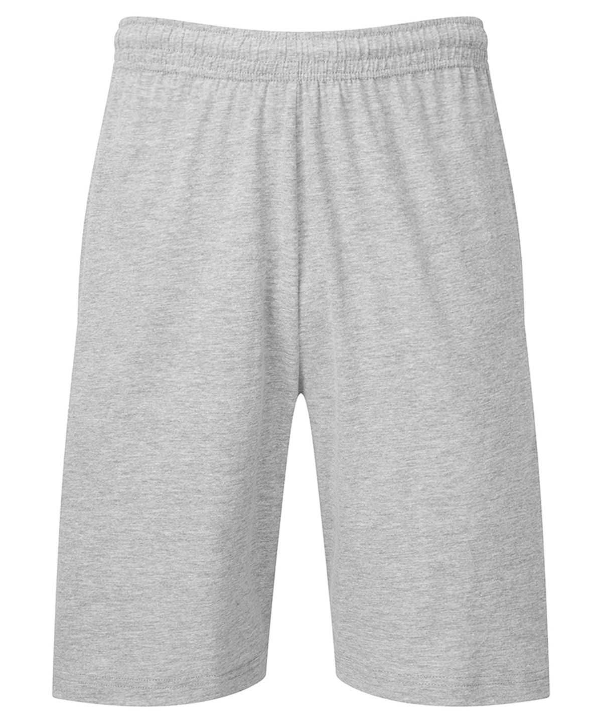 Fruit of the Loom Fruit Of The Loom Iconic 195 Jersey Shorts SS435 - Heather Grey - Customisable Shorts