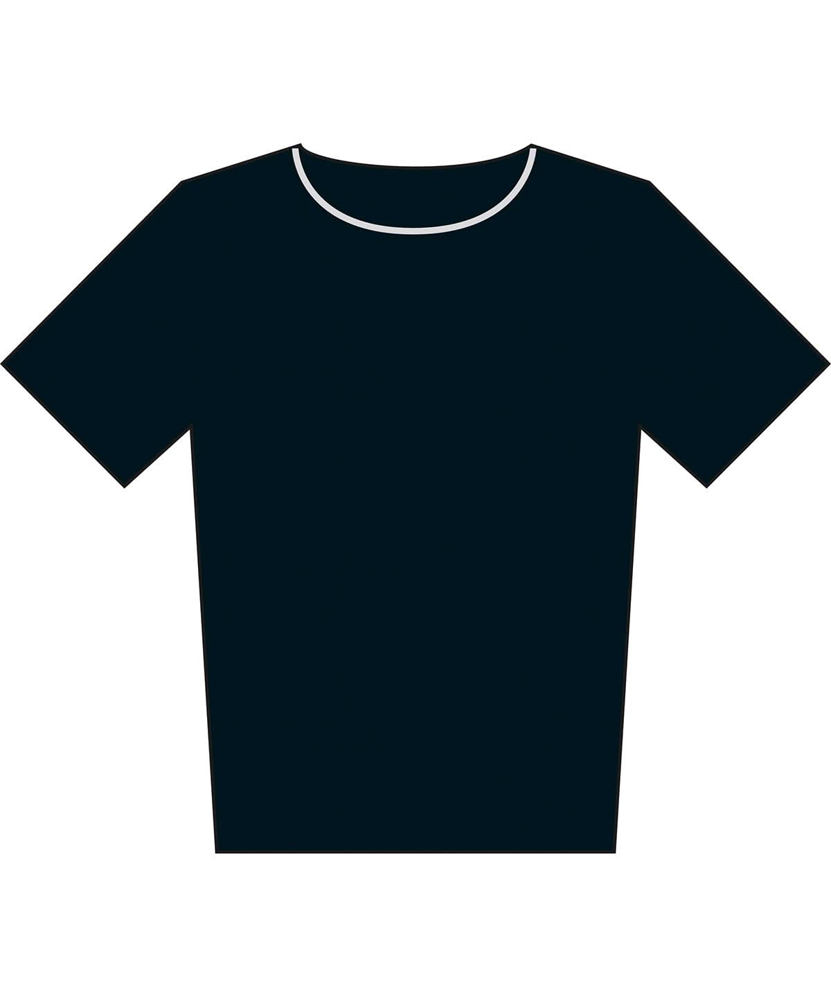 Fruit of the Loom Fruit Of The Loom Kids Iconic 195 T SS436 - Black - Customisable T-Shirts