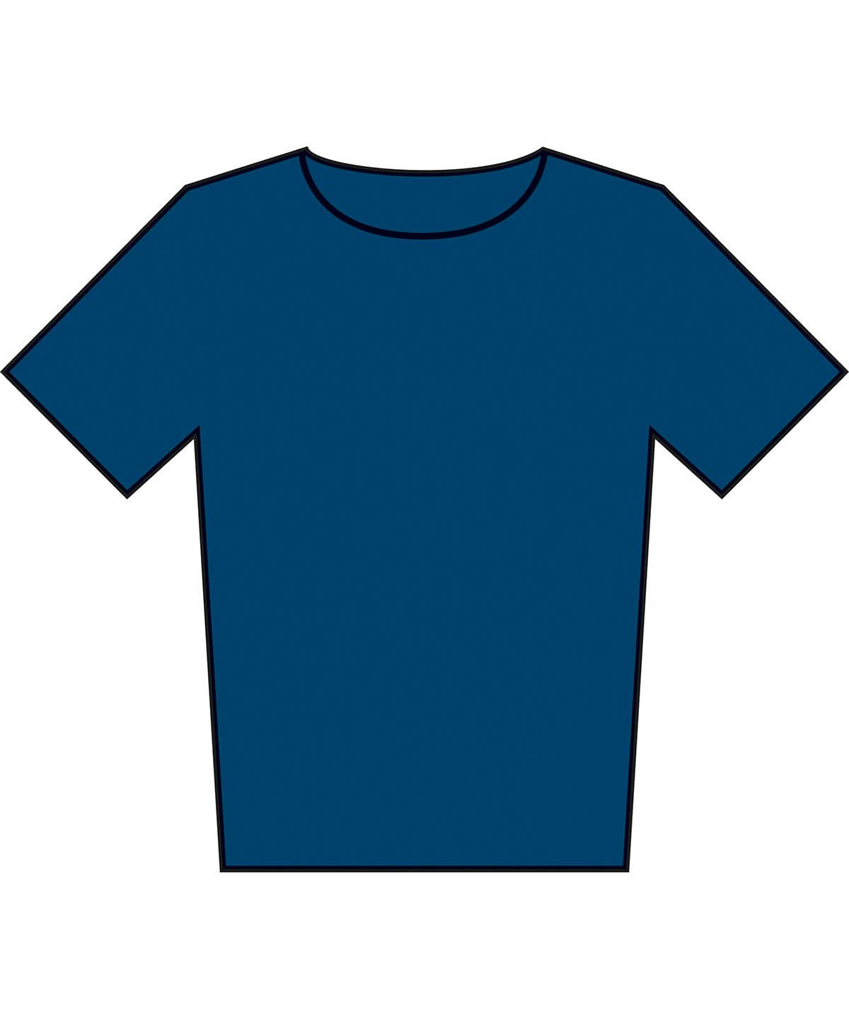 Fruit of the Loom Fruit Of The Loom Kids Iconic 195 T SS436 - Mountain Blue - Customisable T-Shirts