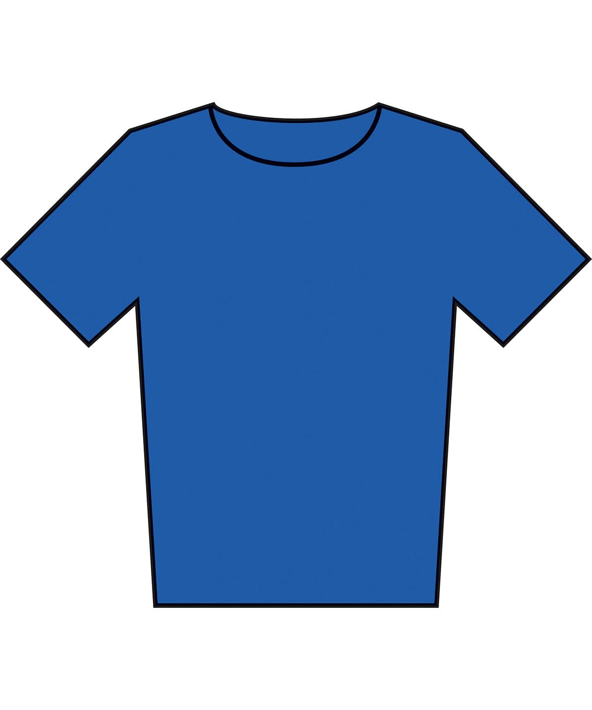 Fruit of the Loom Fruit Of The Loom Kids Iconic 195 T SS436 - Royal Blue - Customisable T-Shirts