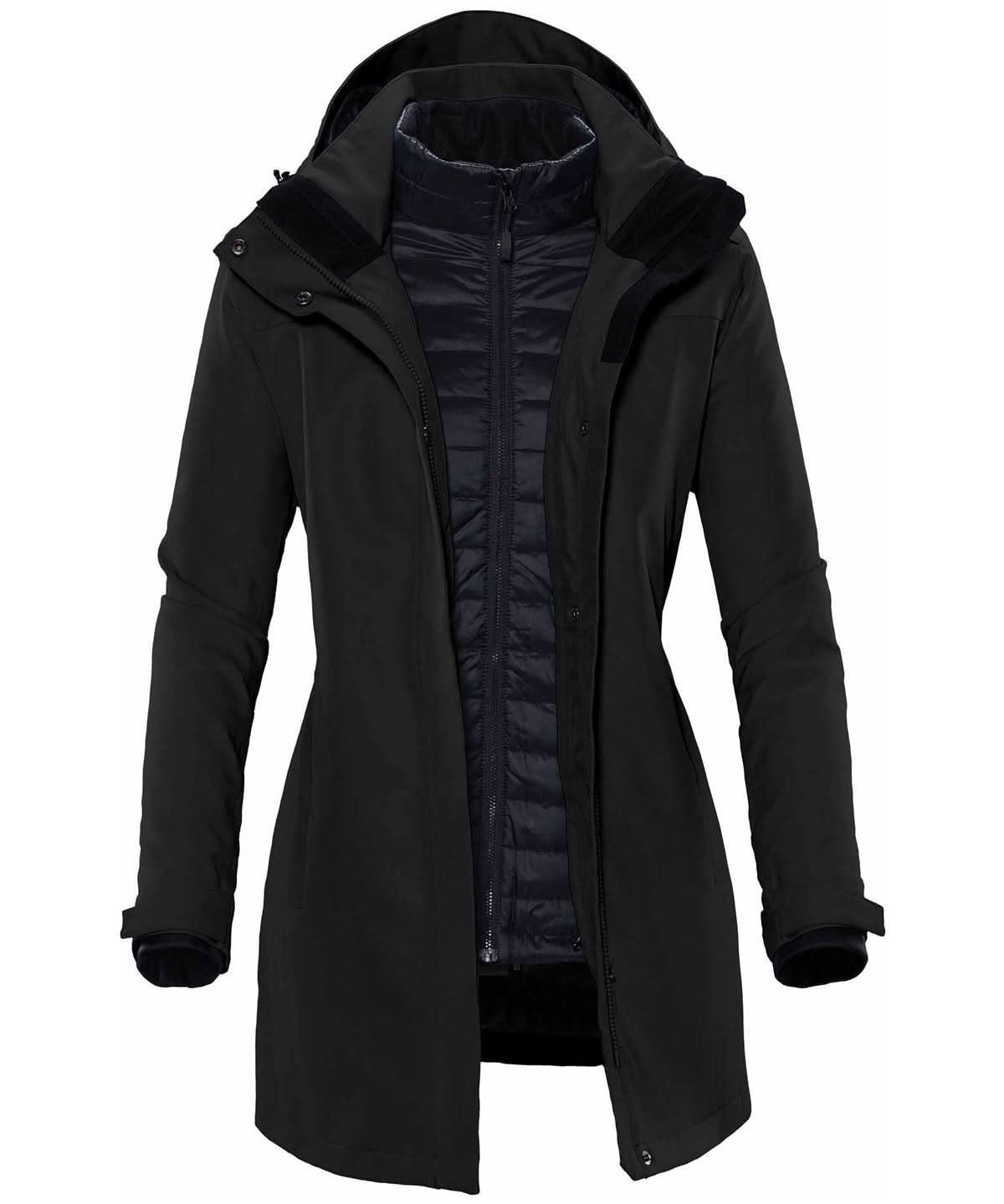 Stormtech WomenS Avalante System Jacket ST193 - Black - Customisable Jackets