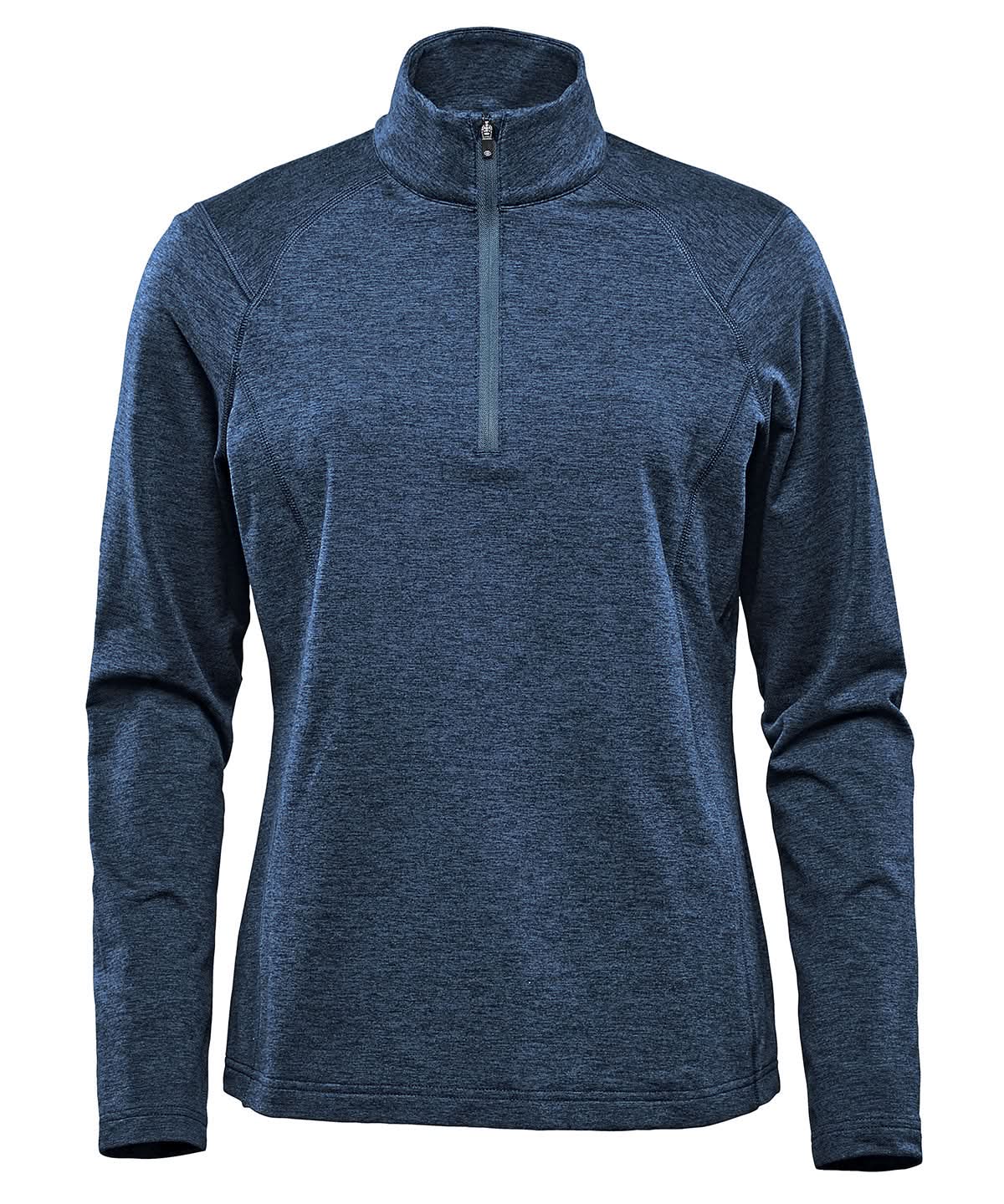 Stormtech Womens Treeline Zip Fleece ST203 - Dark Navy Heather - Customisable Fleece