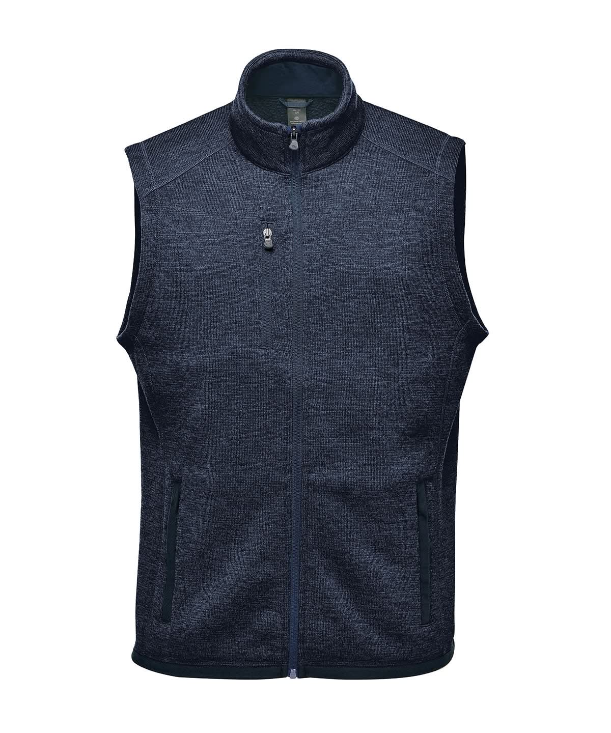 Stormtech Avalante Fleece Vest ST206 - Navy Heather - Customisable Gilets & Body Warmers