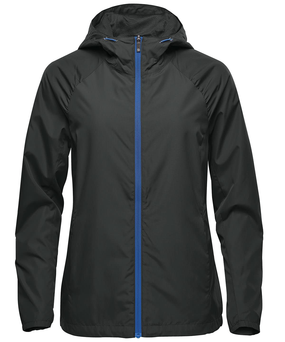 Stormtech WomenS Pacifica Lightweight Jacket ST211 - Black Azure - Customisable Jacket