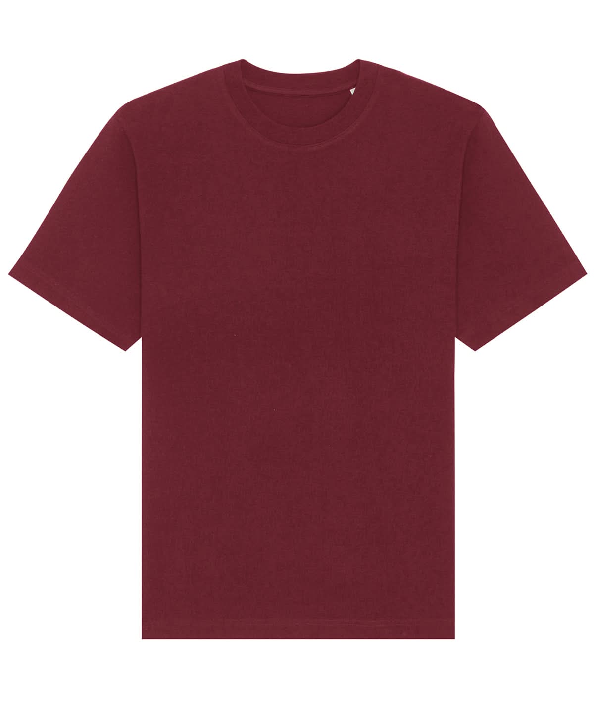 Stanley/Stella Freestyler relaxed heavy t shirt STTU788 SX142 - Burgundy - Customisable T-Shirts