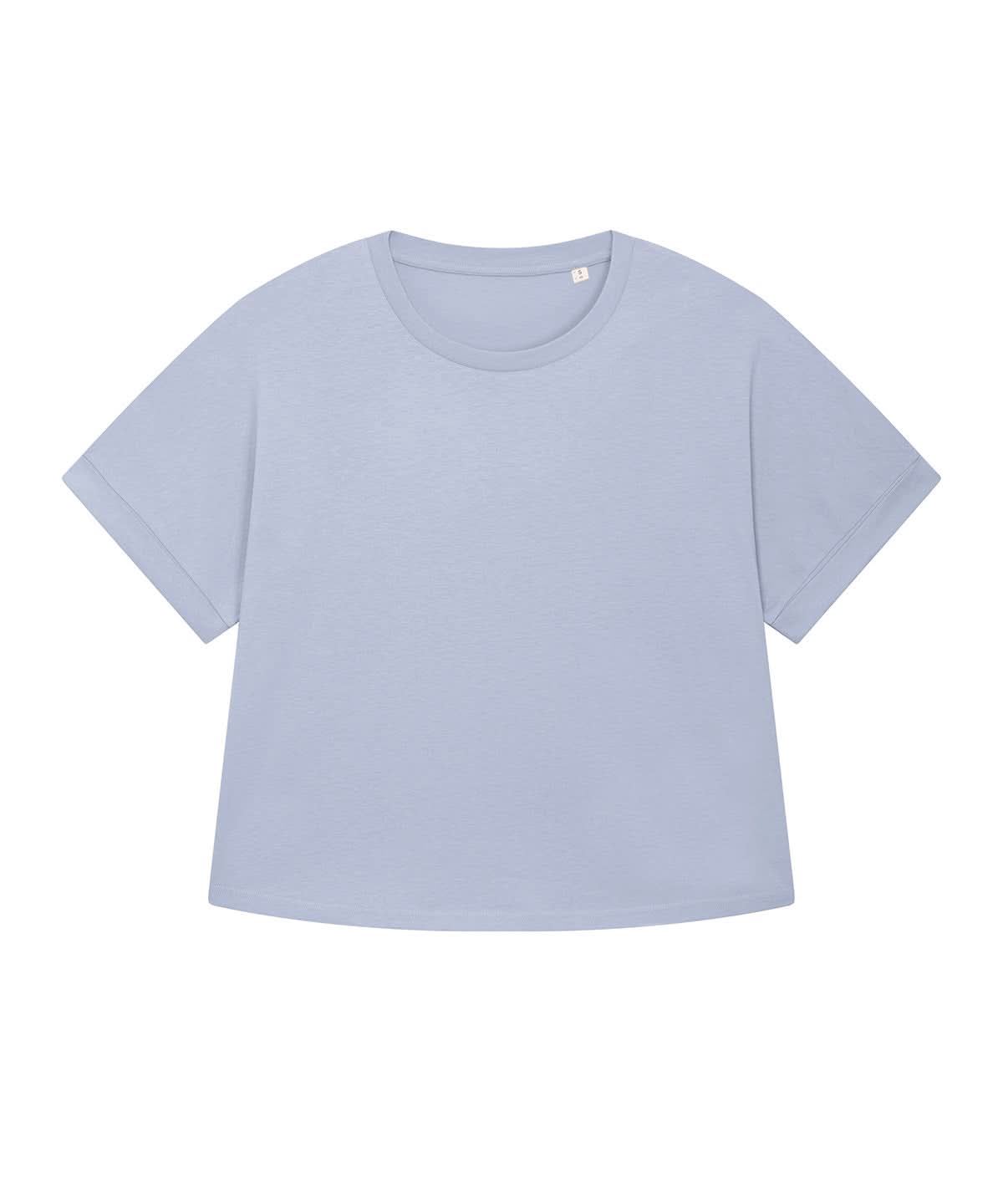 Stanley/Stella Stella Collider oversized womens t shirt STTW089 SX198 - Serene Blue - Customisable T-Shirts