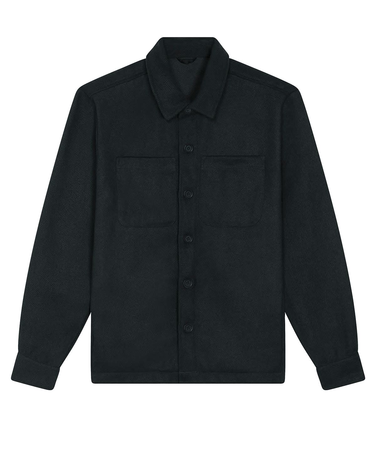 Stanley/Stella Unisex River shirt jacket STJU845 SX205 - Black - Customisable Jacket