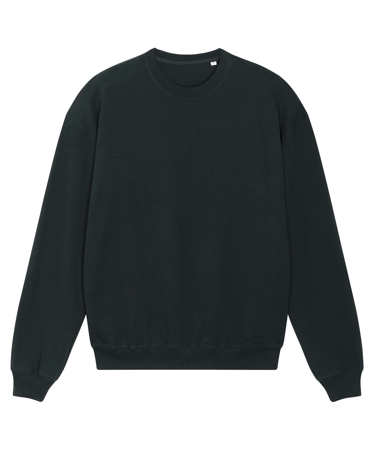 Stanley/Stella Unisex Ledger dry sweatshirt STSU798 SX218 - Black - Customisable Sweatshirts