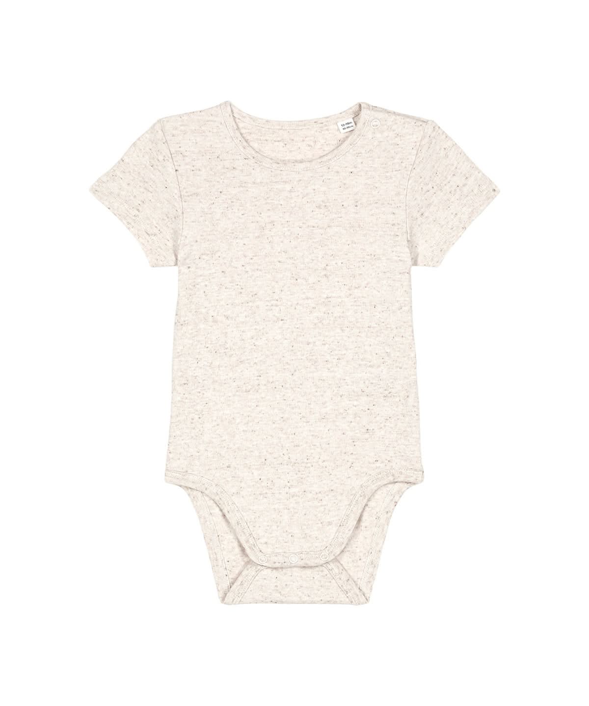 Stanley/Stella Baby bodysuit STUB103 SX228 - Eco Heather - Customisable Bodysuits