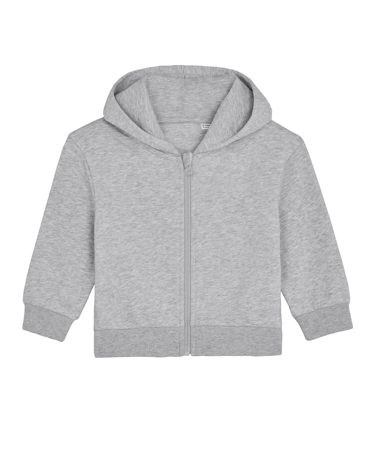 Stanley/Stella Baby Connector hoodie zip through sweatshirt STSB105 SX229 - Heather Grey - Customisable Hoodies