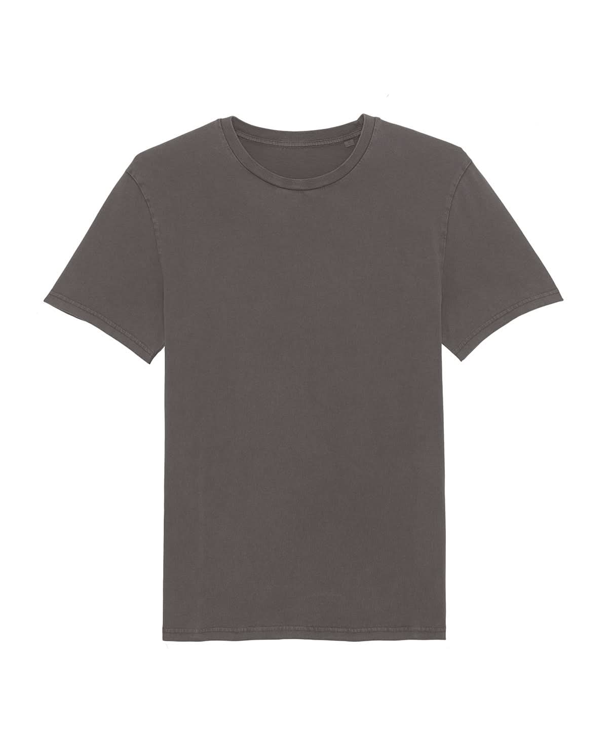 Stanley/Stella Unisex Crafter Iconic Mid Light T Shirt STTU170 Garment Dyed Black Rock SX236 - Garment Dyed Black Rock - Customisable T-Shirt