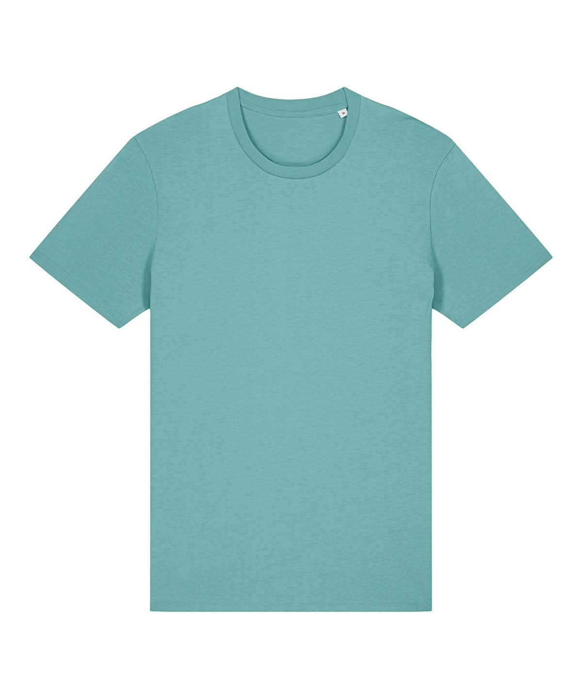 Stanley/Stella Unisex Crafter Iconic Mid Light T Shirt STTU170 Teal Monstera SX236 - Teal Monstera - Customisable T-Shirt