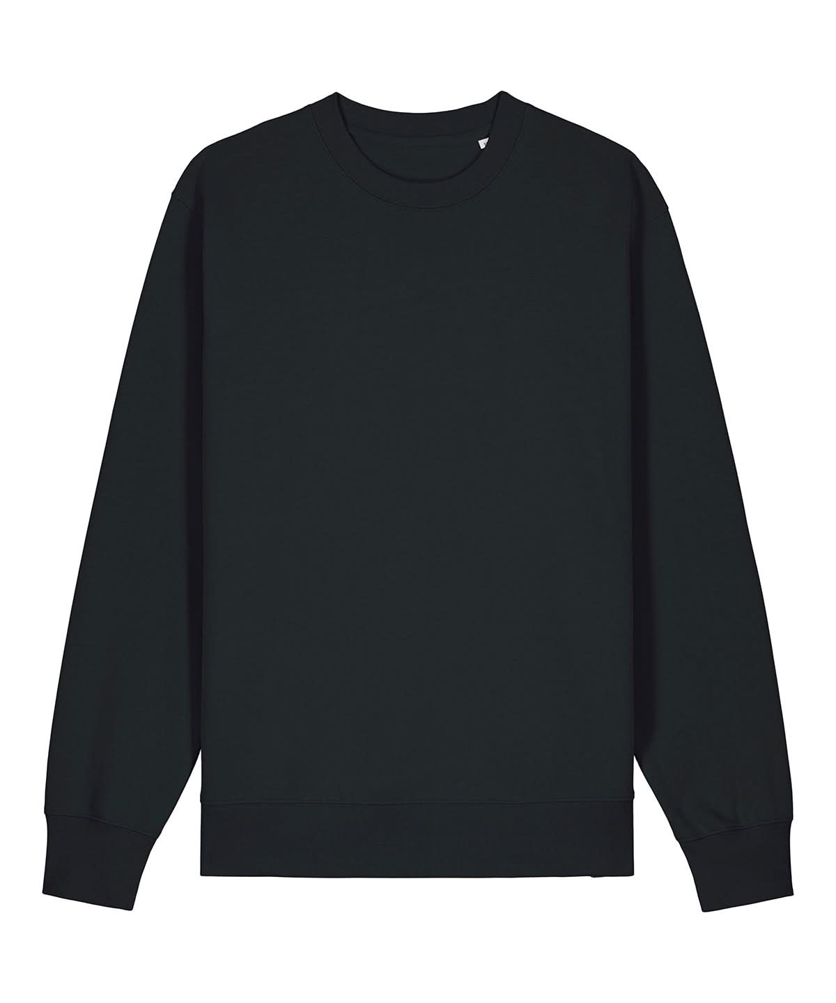 Stanley/Stella Unisex Changer 20 Iconic Crew Neck Sweatshirt STSU178 Black SX703 - Black - Customisable Sweatshirts
