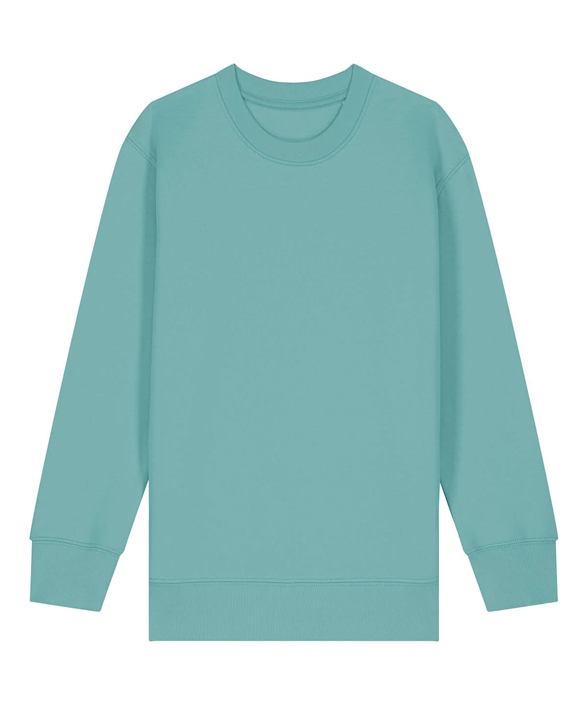 Stanley/Stella Kids Mini Changer 20 iconic crew neck sweatshirt STSK181 SX704 - Teal Monstera - Customisable Sweatshirts