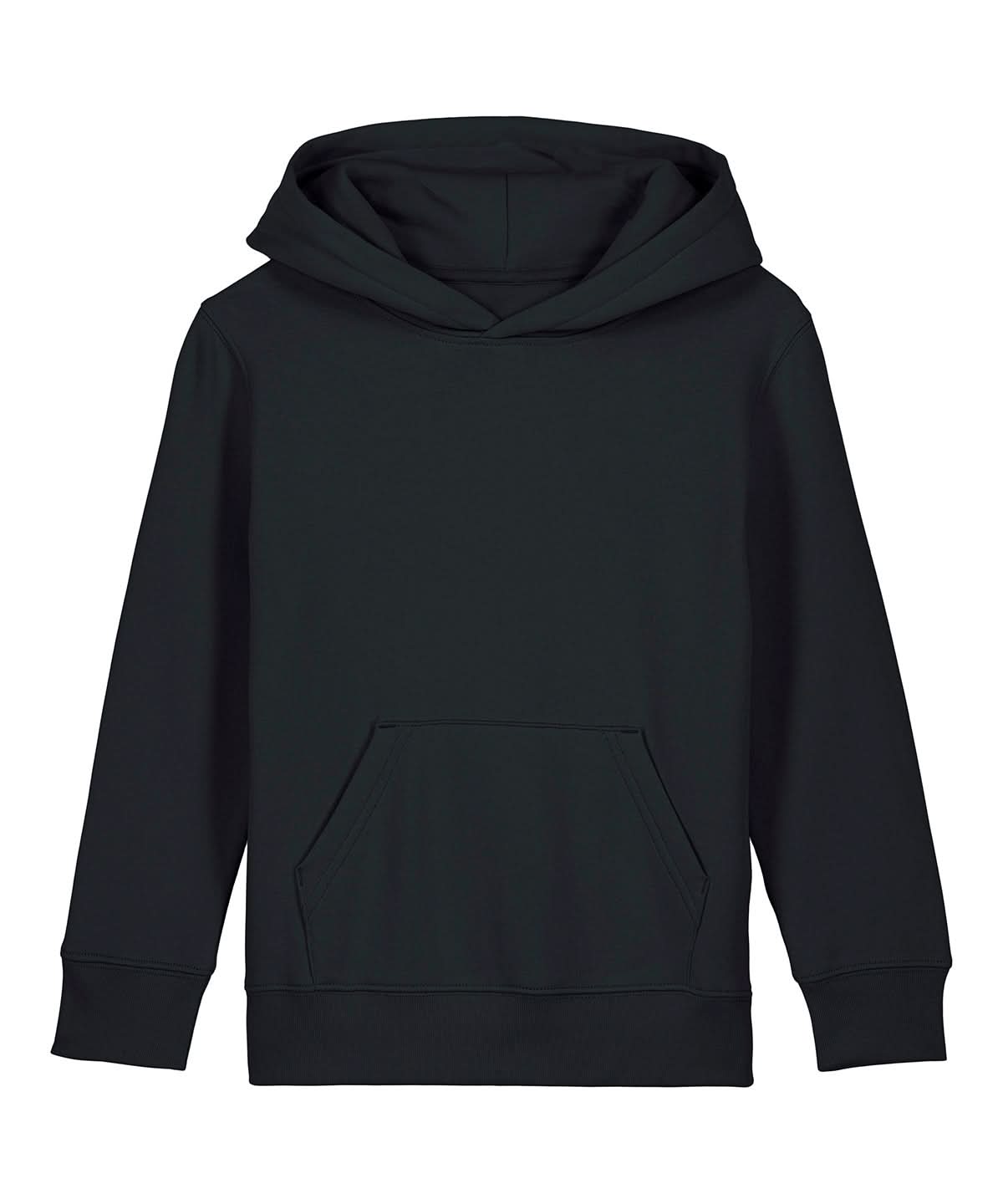 Stanley/Stella Kids Mini Cruiser 20 Iconic Hoodie Sweatshirt STSK180 Black SX706 - Black - Customisable Hoodies