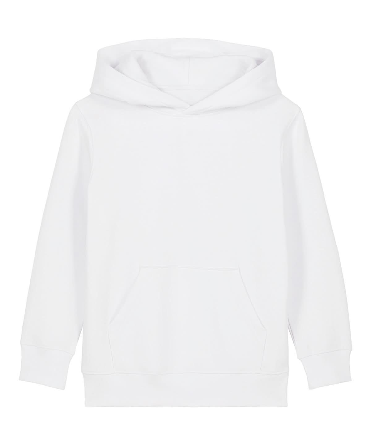 Stanley/Stella Kids Mini Cruiser 20 Iconic Hoodie Sweatshirt STSK180 White SX706 - White - Customisable Hoodies