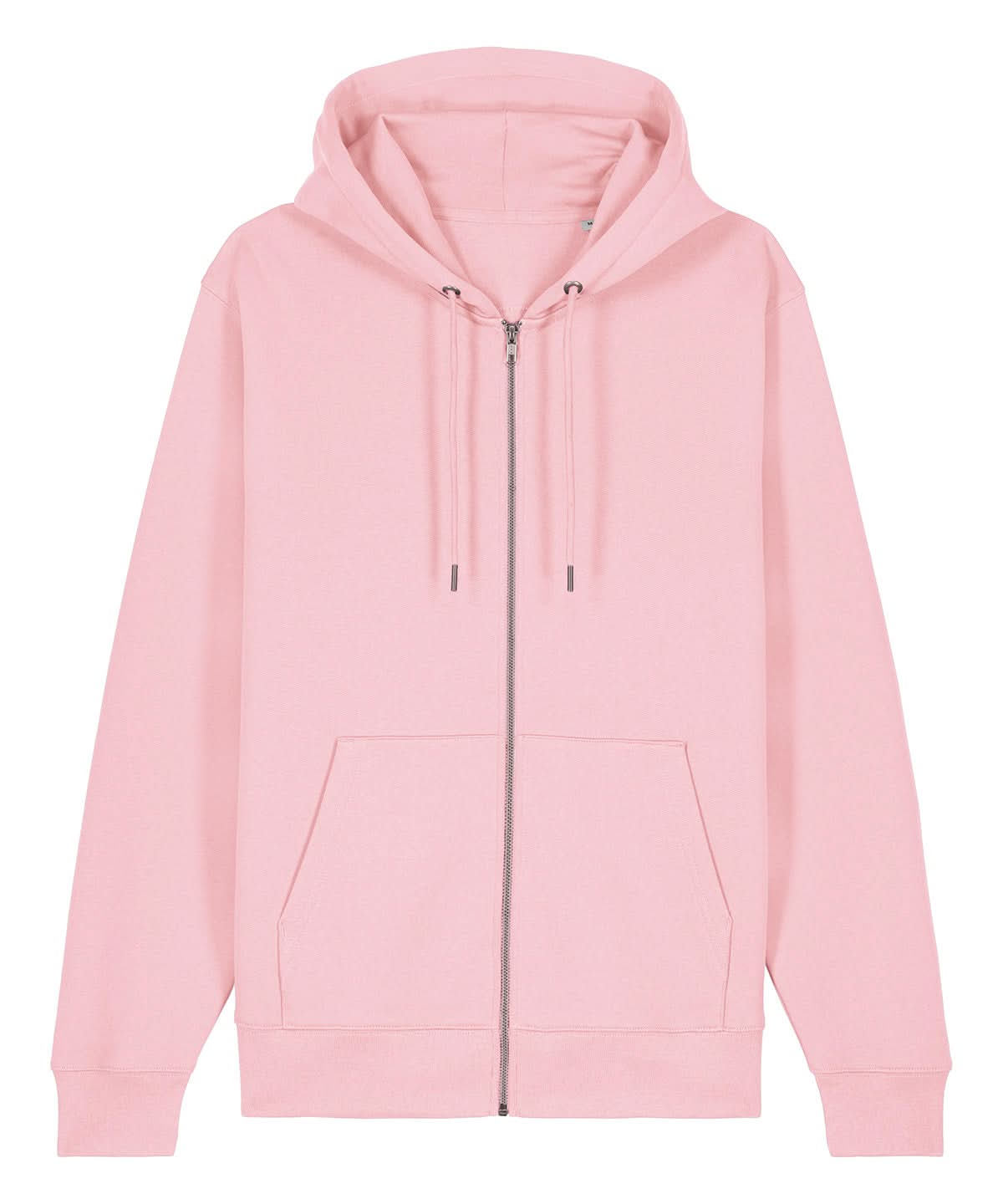 Stanley/Stella Unisex Cultivator 20 Iconic Zip Thru Hoodie Sweatshirt STSU179 Cotton Pink SX712 - Cotton Pink - Customisable Hoodies