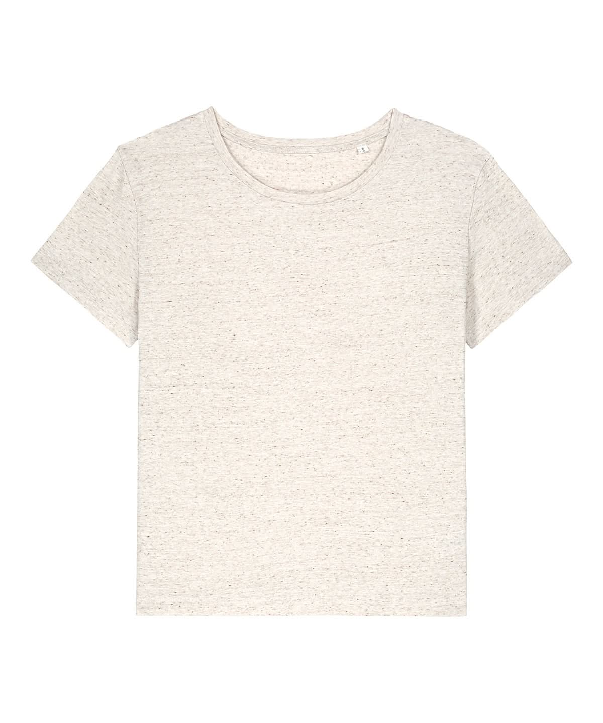 Stanley/Stella Womens Stella Serena Iconic Mid Light T Shirt STTW173 Eco Heather SX781 - Eco Heather - Customisable T-Shirts