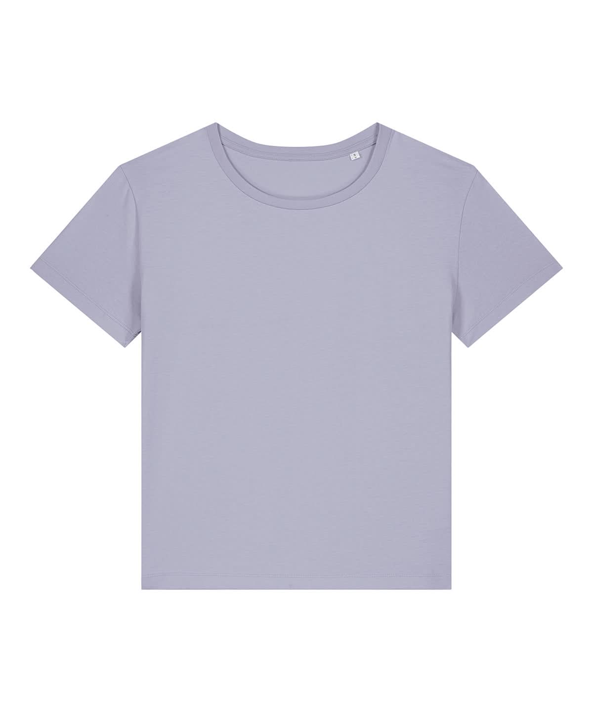 Stanley/Stella Womens Stella Serena Iconic Mid Light T Shirt STTW173 Lavender SX781 - Lavender - Customisable T-Shirts