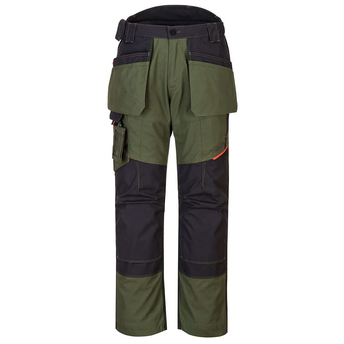 Portwest Wx3 Holster Trousers T702 - Olive Green - Customisable Trousers