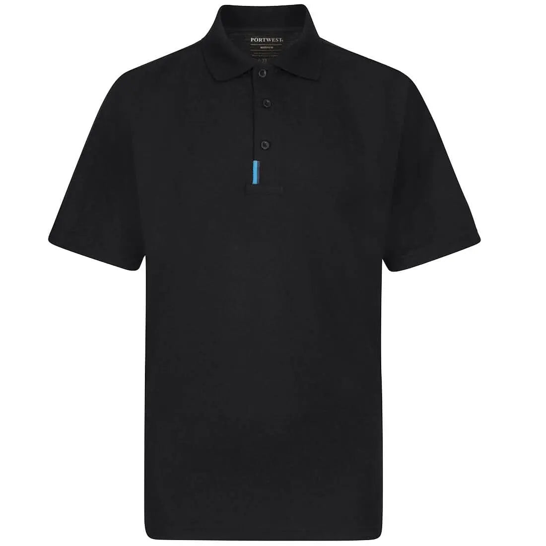 Wx3 Polo Shirt T720 - Black - Customisable Polo Shirts