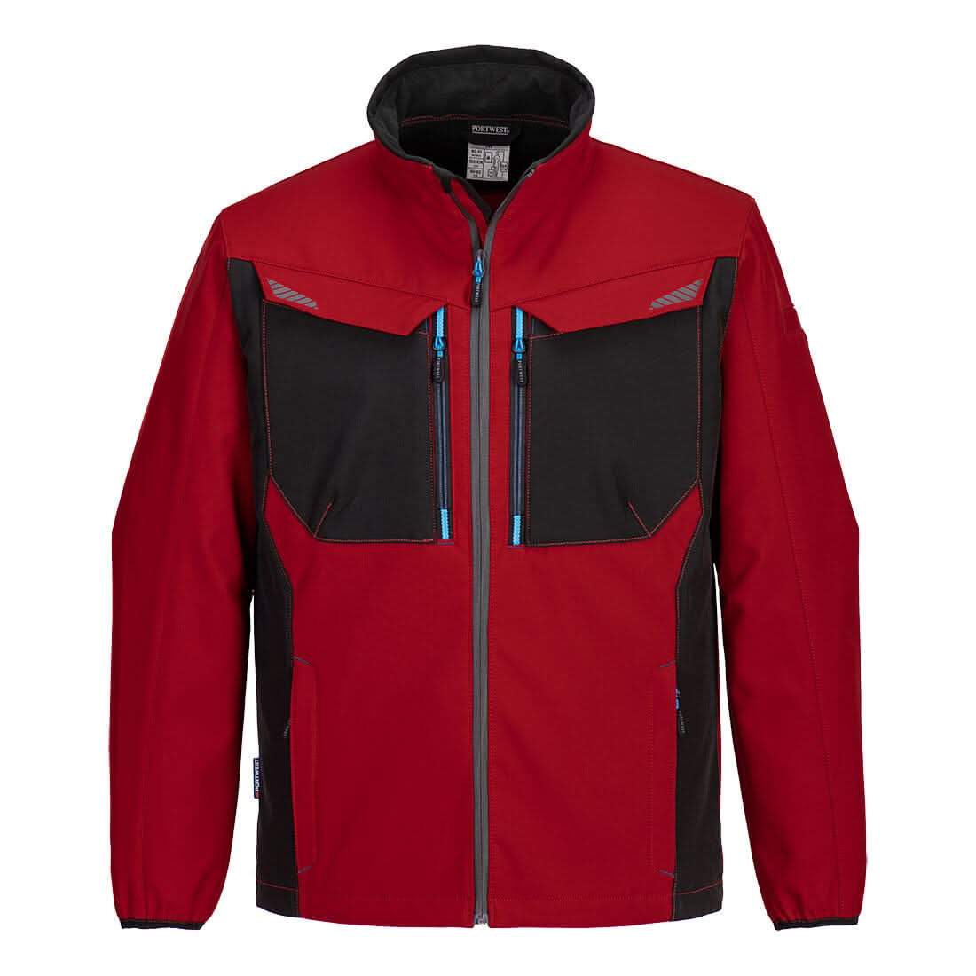 Portwest Wx3 Softshell 3L T750 - Deep Red - Customisable Jackets