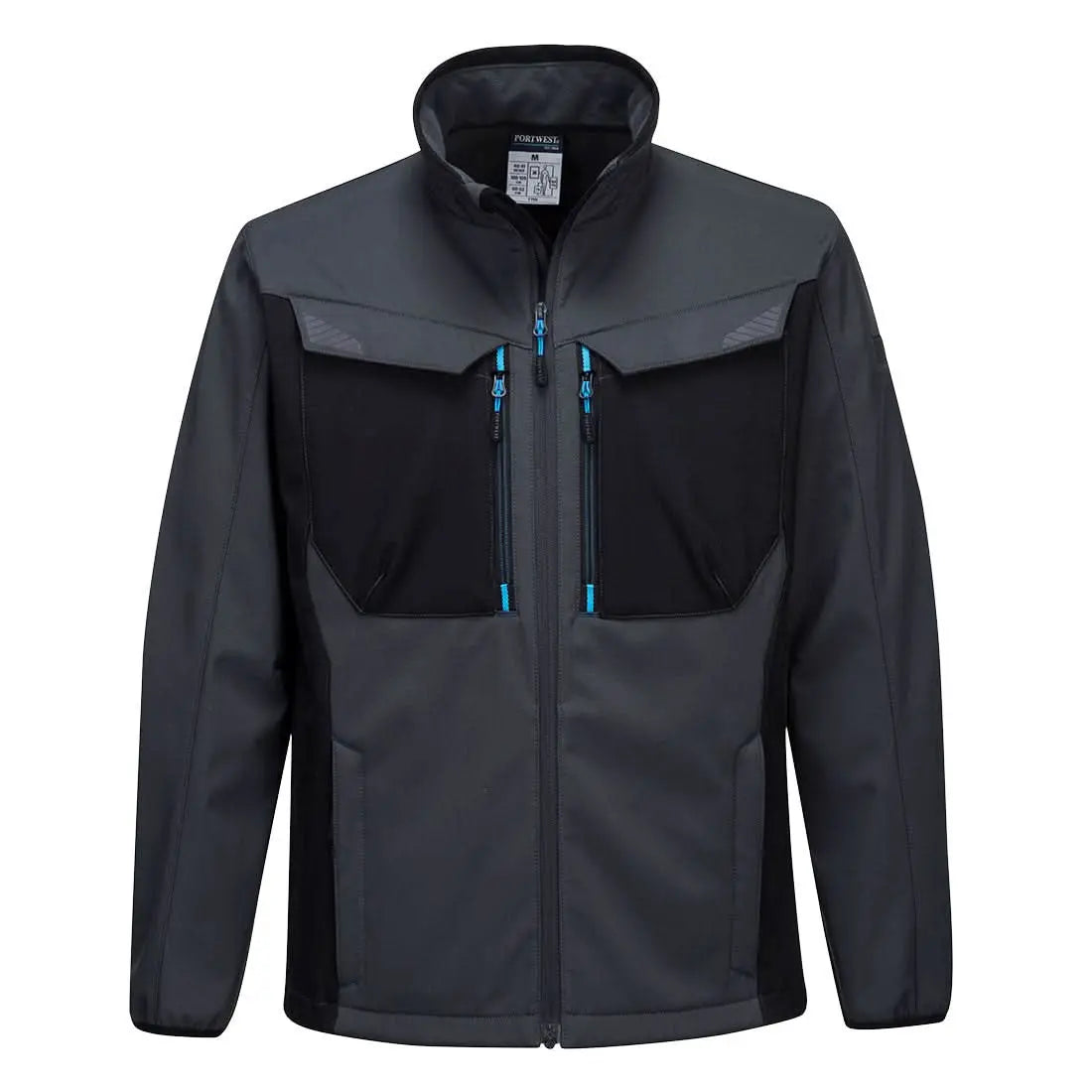 Wx3 Softshell (3 L) T750 - Metal Grey - Customisable Softshell Jackets