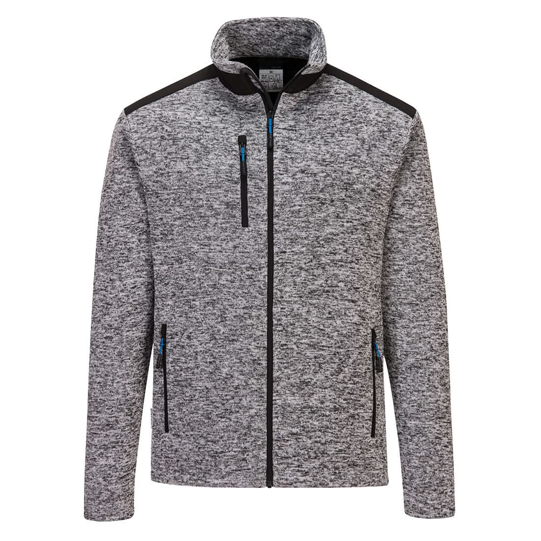 Portwest KX3 Performance Fleece T830 - Platinum Grey - Customisable Fleece