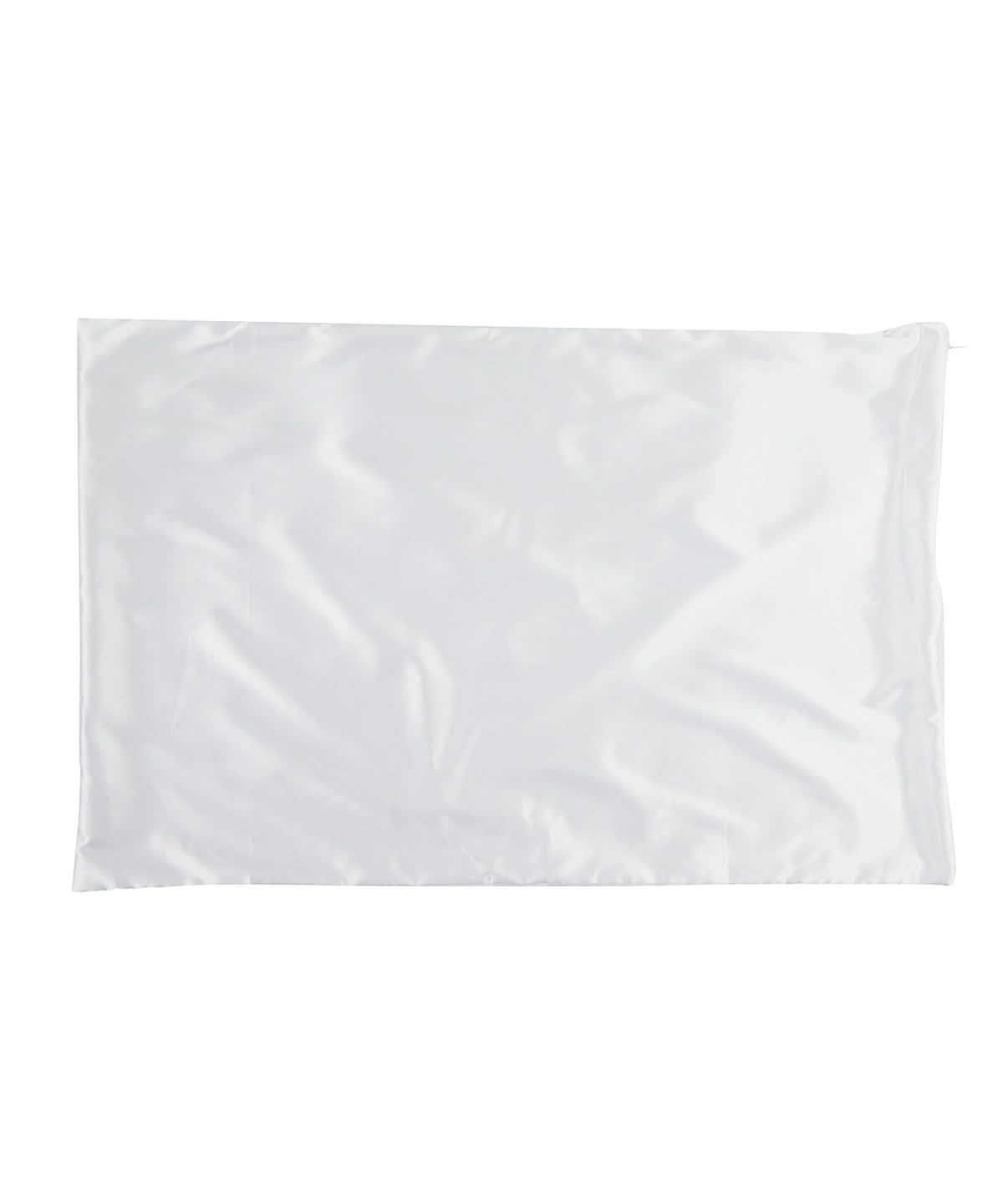 Towel City Satin pillowcase TC930 - White One size - Customisable Accessories