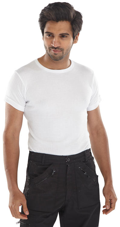Beeswift Themal Vest Short Sleeve - - Customisable Thermals