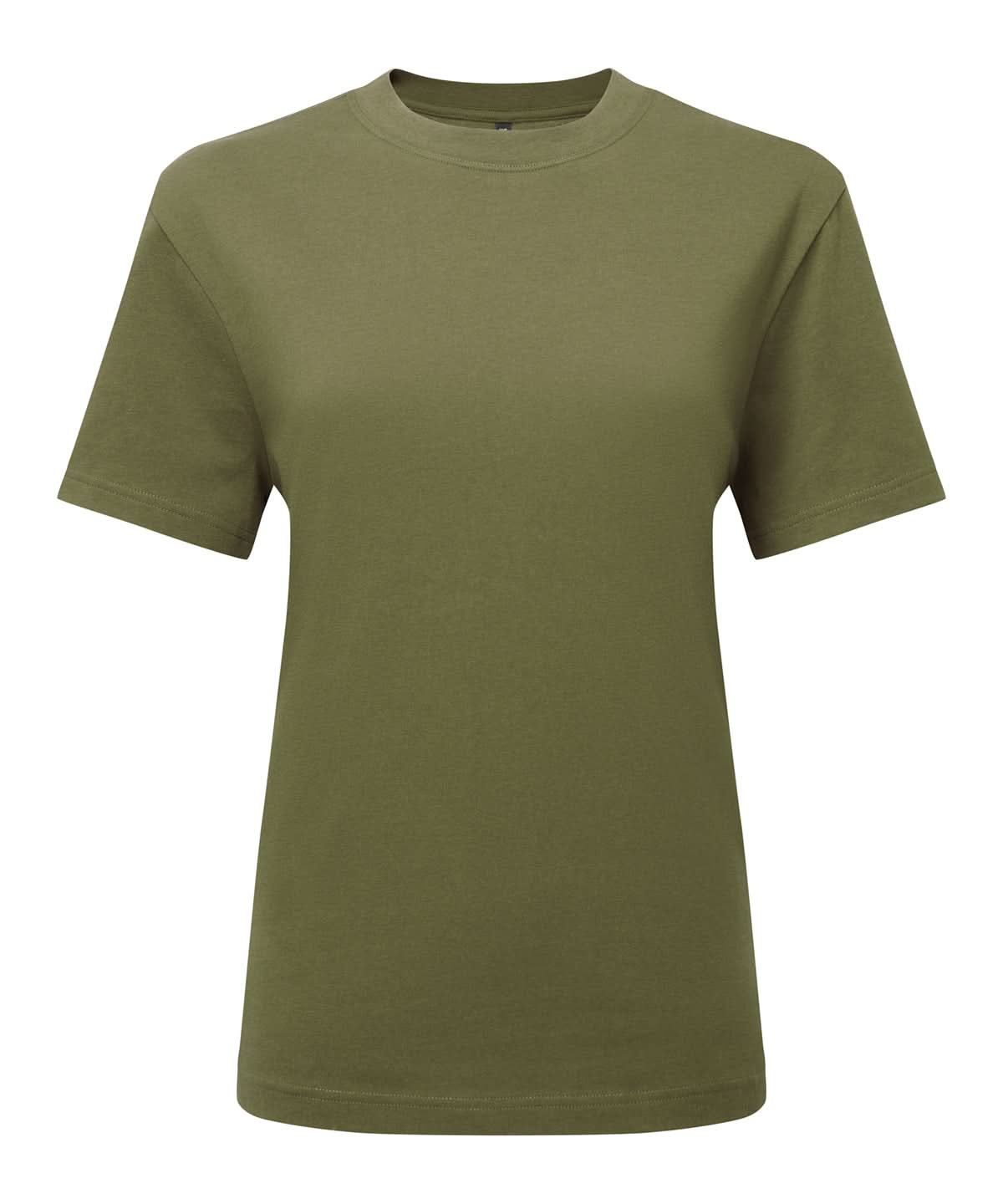 TriDri Tridri WomenS Organic Boxy Oversized T Shirt TR064 - olive - Customisable T-Shirts