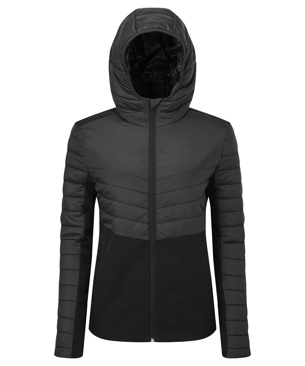 TriDri Tridri WomenS Insulated Hybrid Jacket TR083 - Black - Customisable Jackets