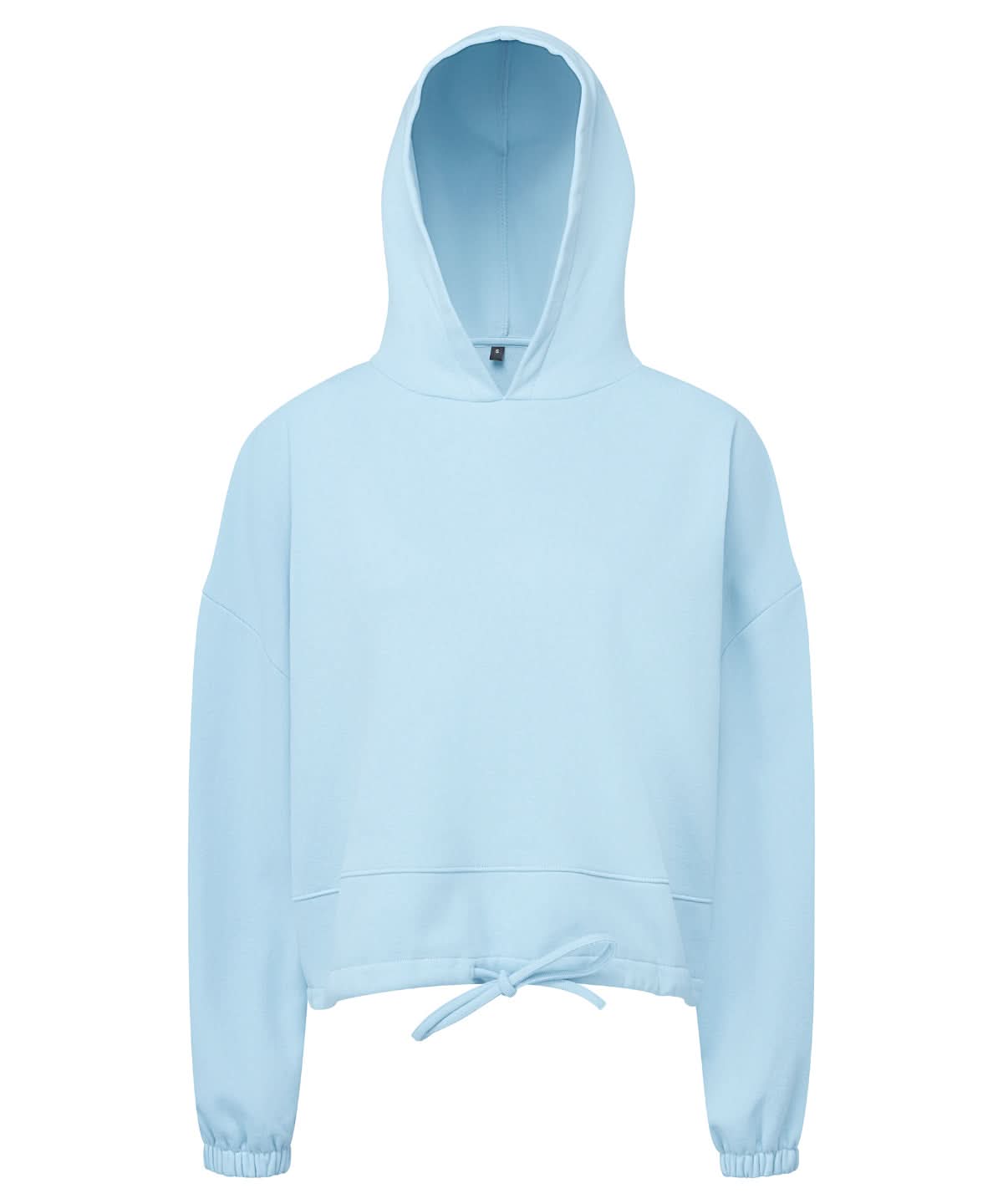 TriDri Tridri WomenS Cropped Oversize Hoodie TR085 - Sky Blue - Customisable Hoodies