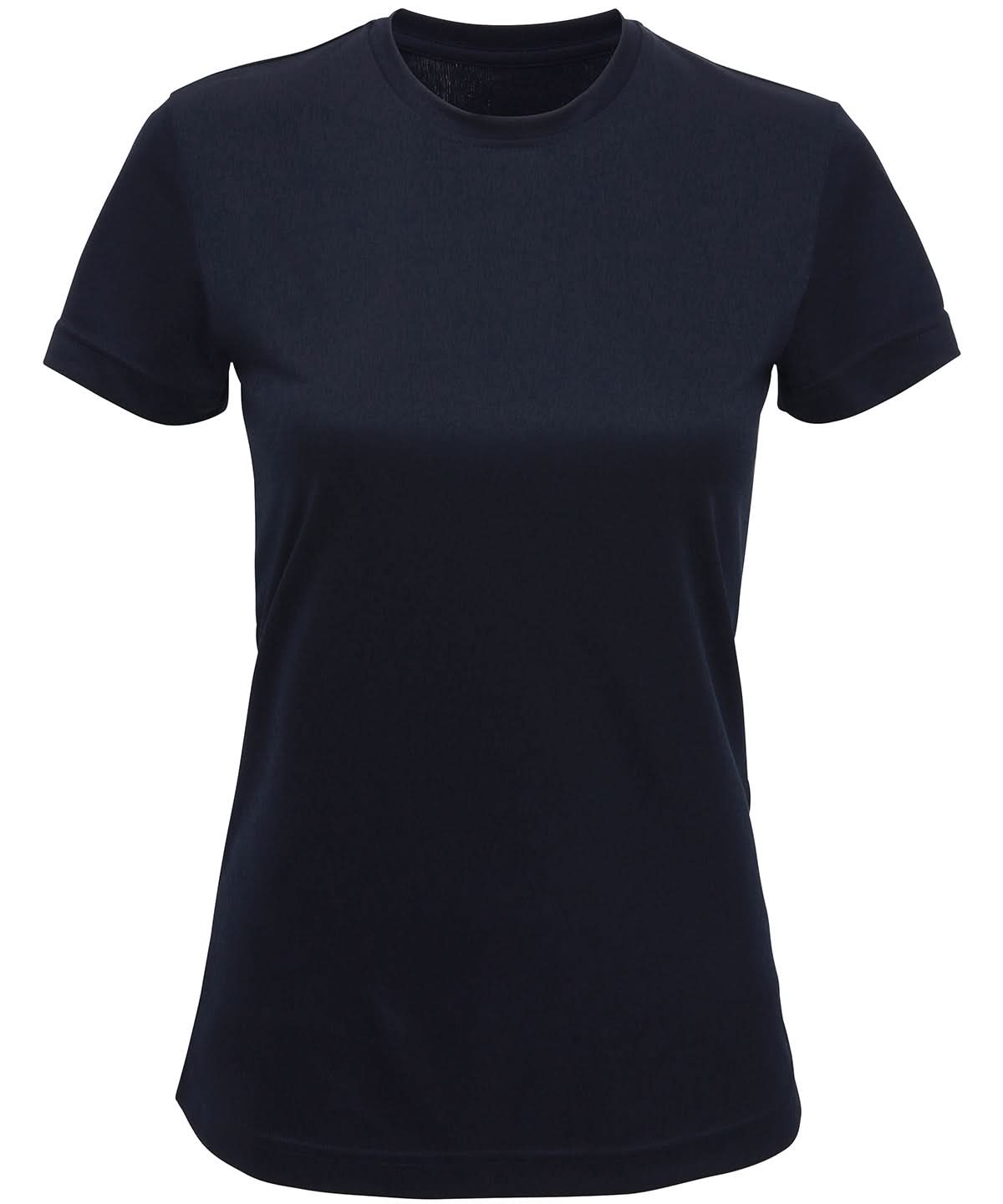 TriDri Tridri WomenS Recycled Performance T Shirt TR502 - French Navy - Customisable T-Shirts