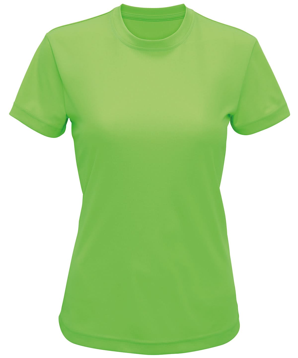 TriDri Tridri WomenS Recycled Performance T Shirt TR502 - Lightning Green - Customisable T-Shirts