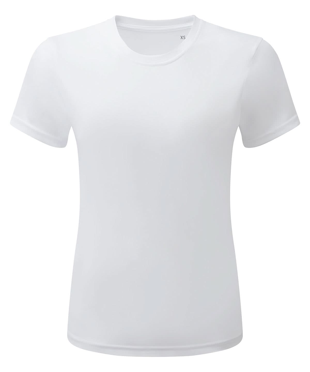TriDri Tridri WomenS Recycled Performance T Shirt TR502 - White - Customisable T-Shirts