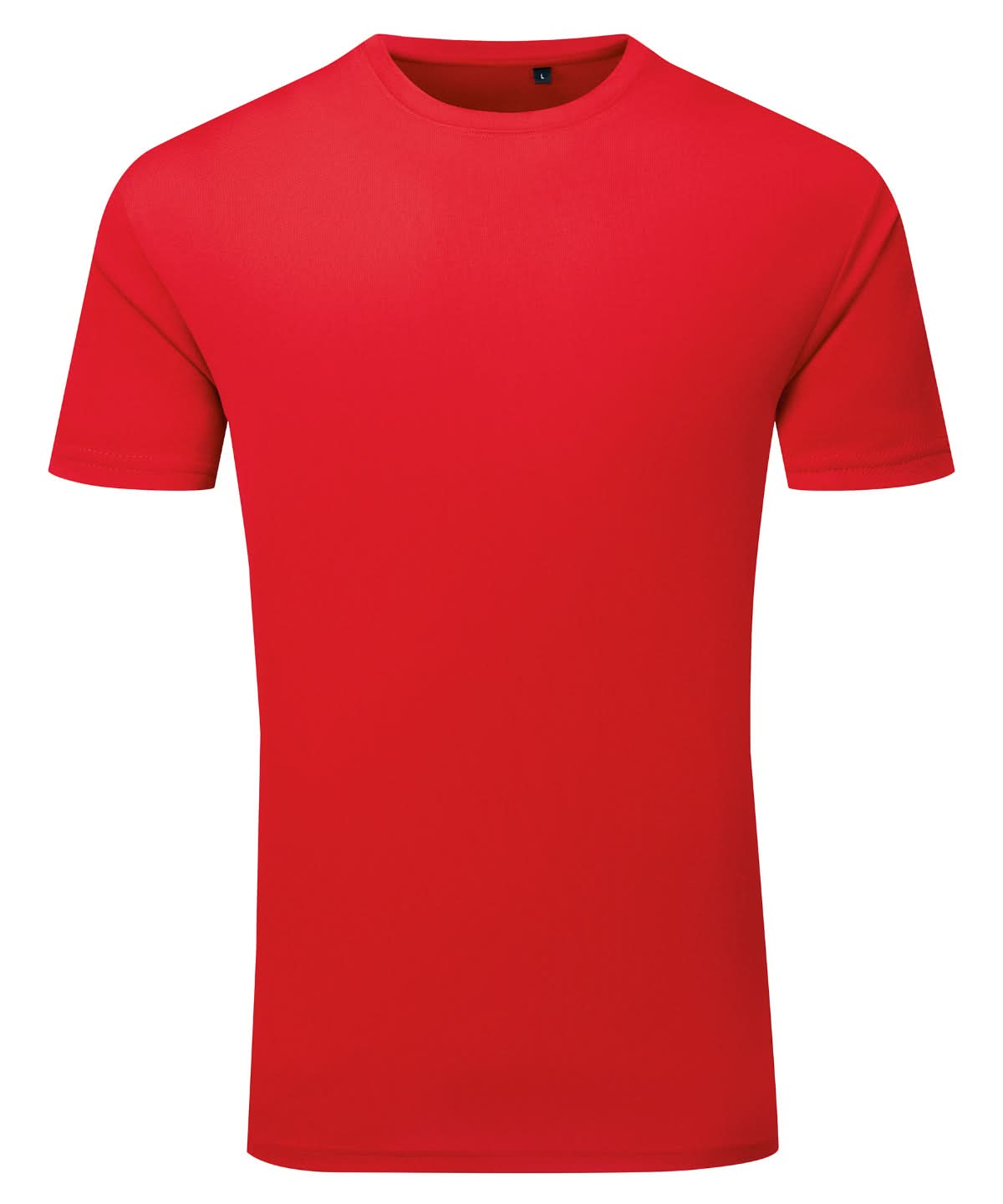 TriDri Cationic Recycled Textured Tee Fire Red TR503 - Fire Red - Customisable T-Shirts