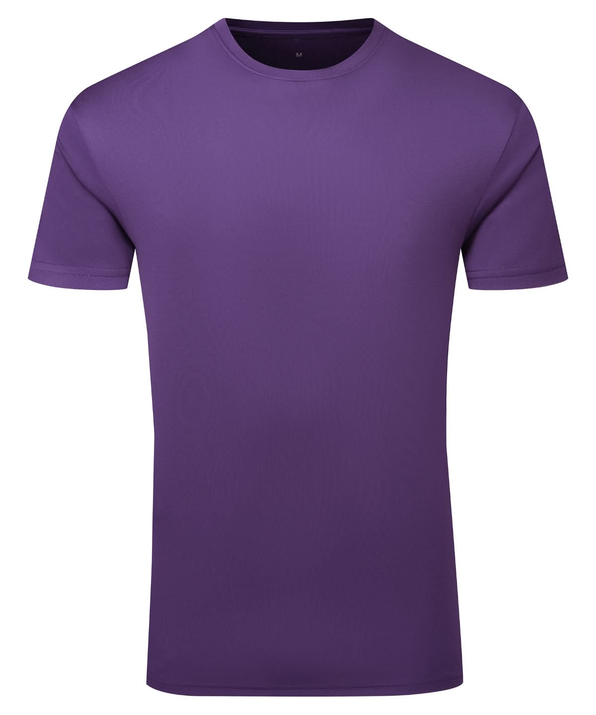 TriDri Cationic Recycled Textured Tee Bright Purple TR503 - Bright Purple - Customisable T-Shirts