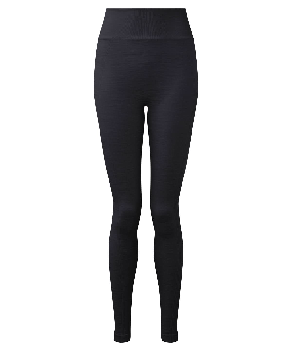 TriDri Tridri WomenS Recycled Seamless 3D Fit Multi Sport Flex Leggings TR512 - Black - Customisable Leggings