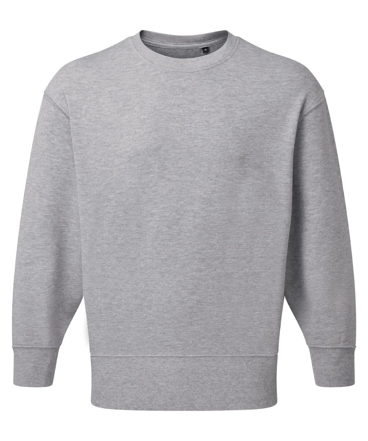 TriDri Tridri Unisex Recycled Sweatshirt TR603 - Heather Grey - Customisable Sweatshirts