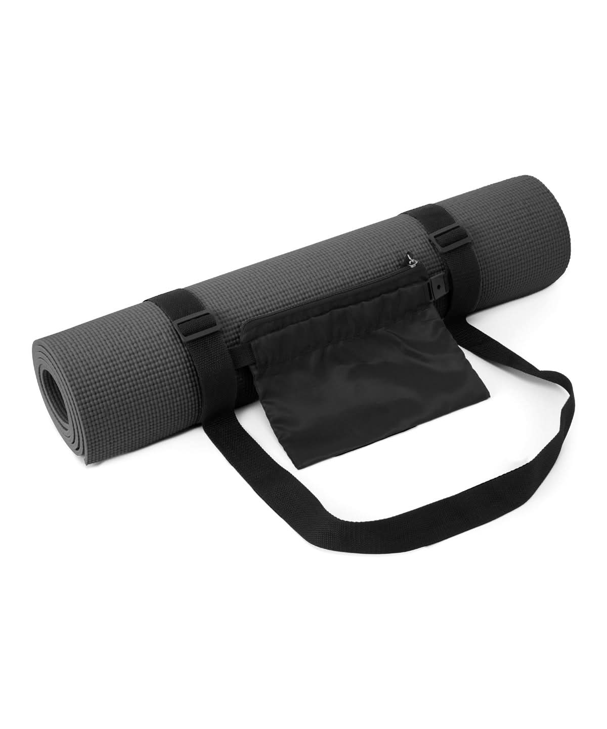 TriDri Tridri Fitness Mat And Carry Bag TR701 - Charcoal One size - Customisable Yoga Mats