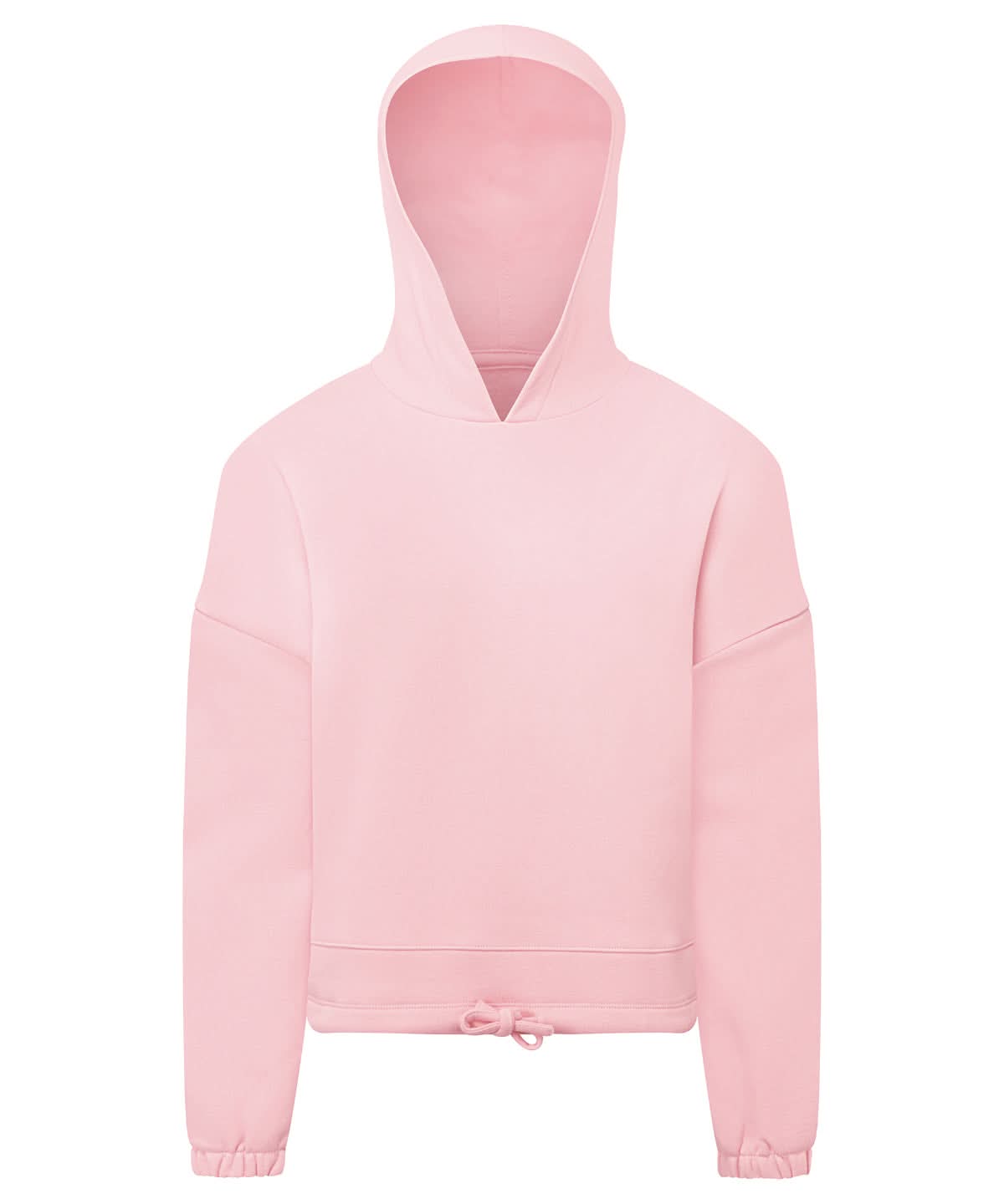 TriDri Tridri Kids Recycled Cropped Oversize Hoodie TR85B - Light Pink - Customisable Hoodies