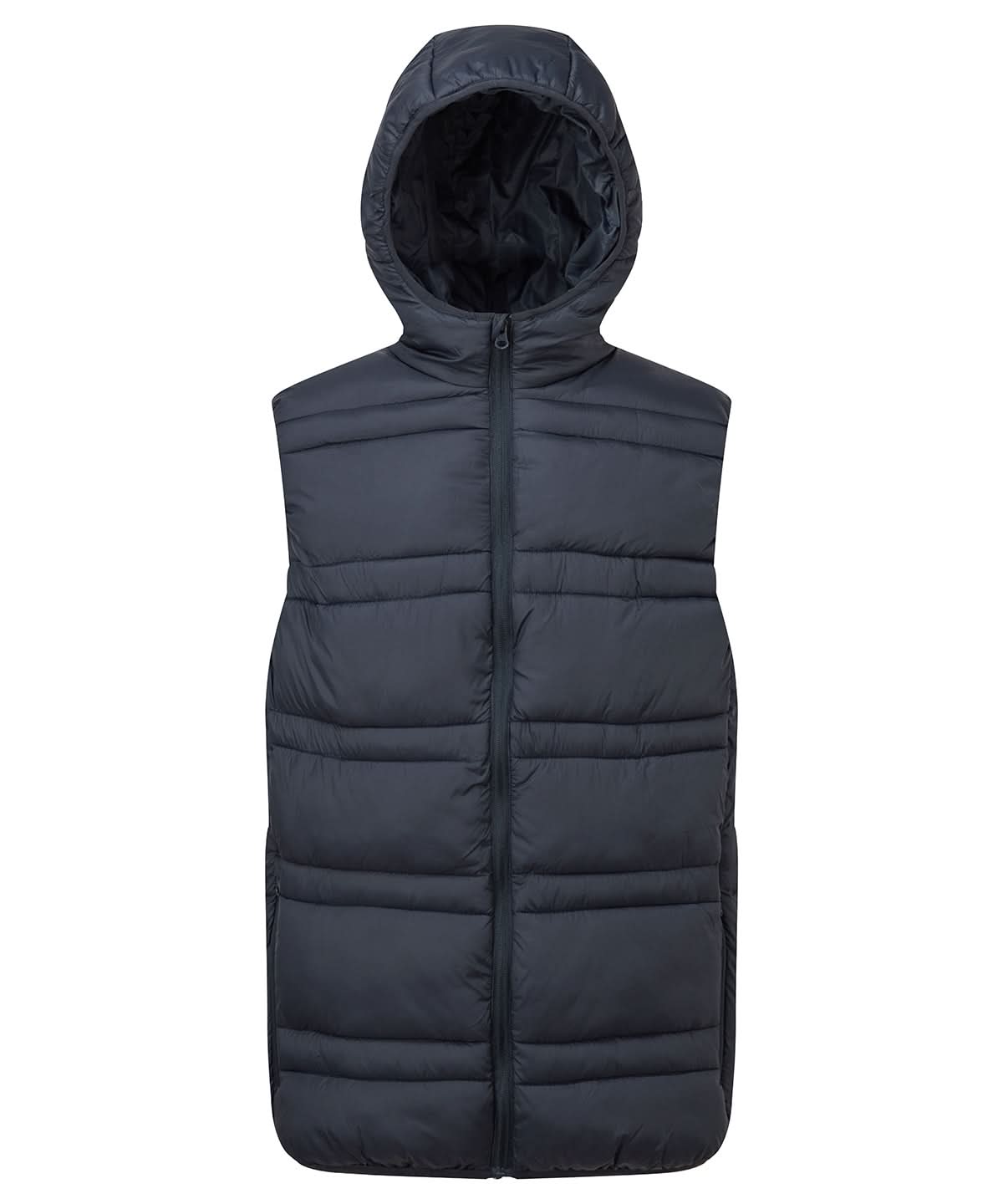2786 Latitude hooded bodywarmer TS039 - Navy - Customisable Gilets & Body Warmers