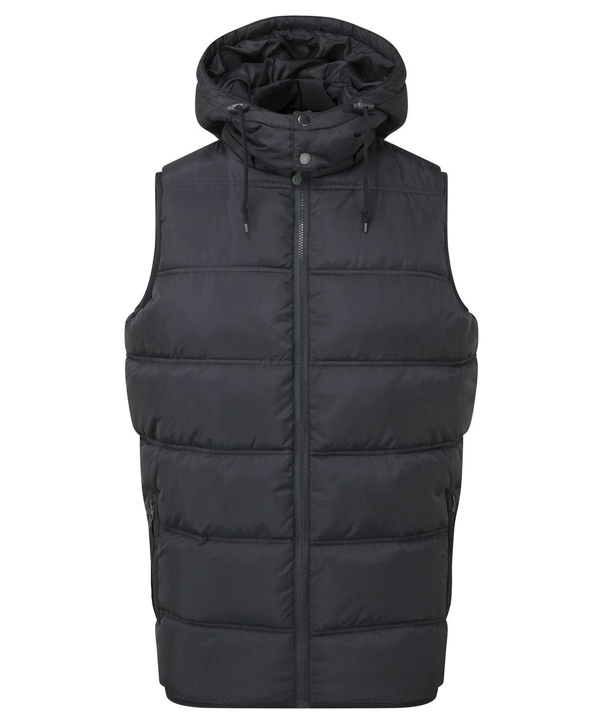 2786 Bryher recycled bodywarmer TS046 - Black - Customisable Gilets & Body Warmers