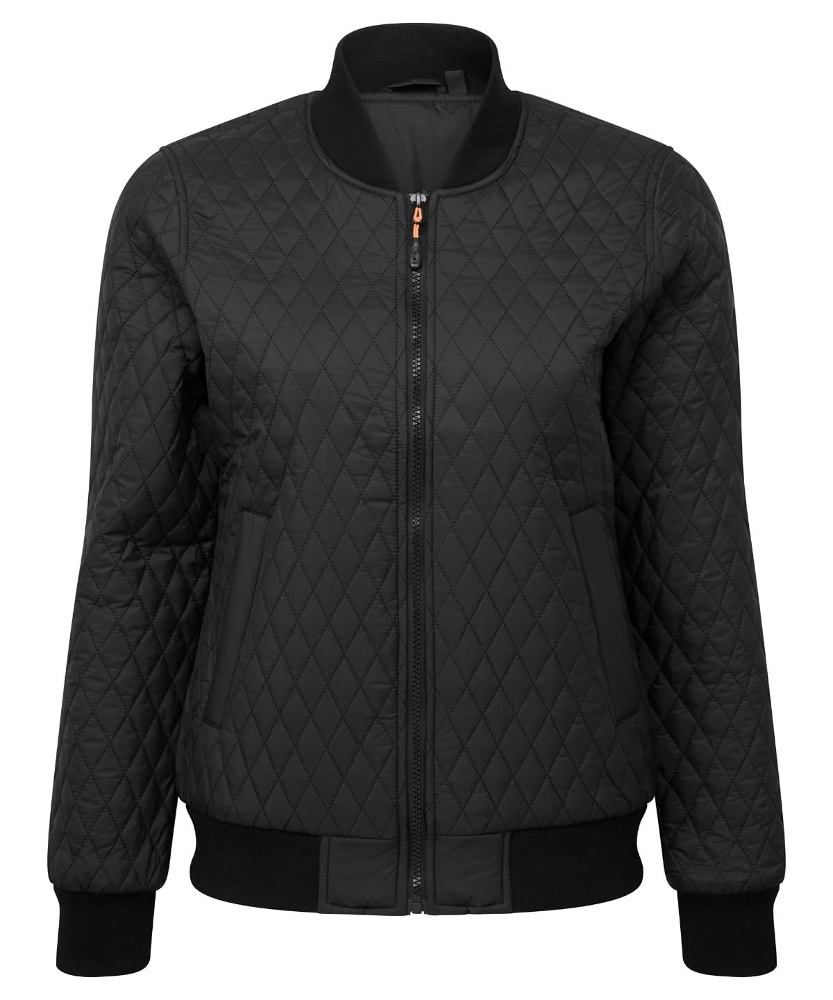2786 Womens quilted flight jacket TS26F - Black - Customisable Jackets